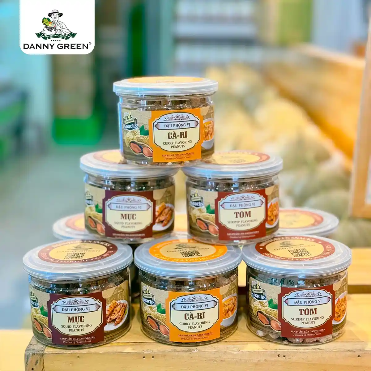 Snack Đậu Phộng Caramel DannyGreen