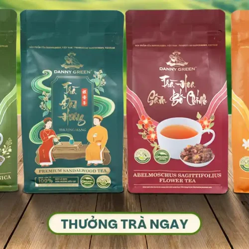 TRÀ THẢO MỘC DANNYGREEN: SANG TRỌNG, AN TOÀN, HỮU CƠ, CAO CẤP